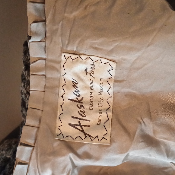 Persian Lamb vintage crop double breasted coat M Alaskan Furs - Picture 8 of 15